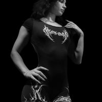 Void Tech™ Eternal Decay Open Back Bodysuit [VOID BLACK]
