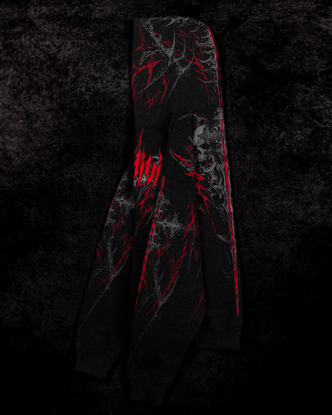Prototype X Oversized pullover hoodie [NIGHTMARE]