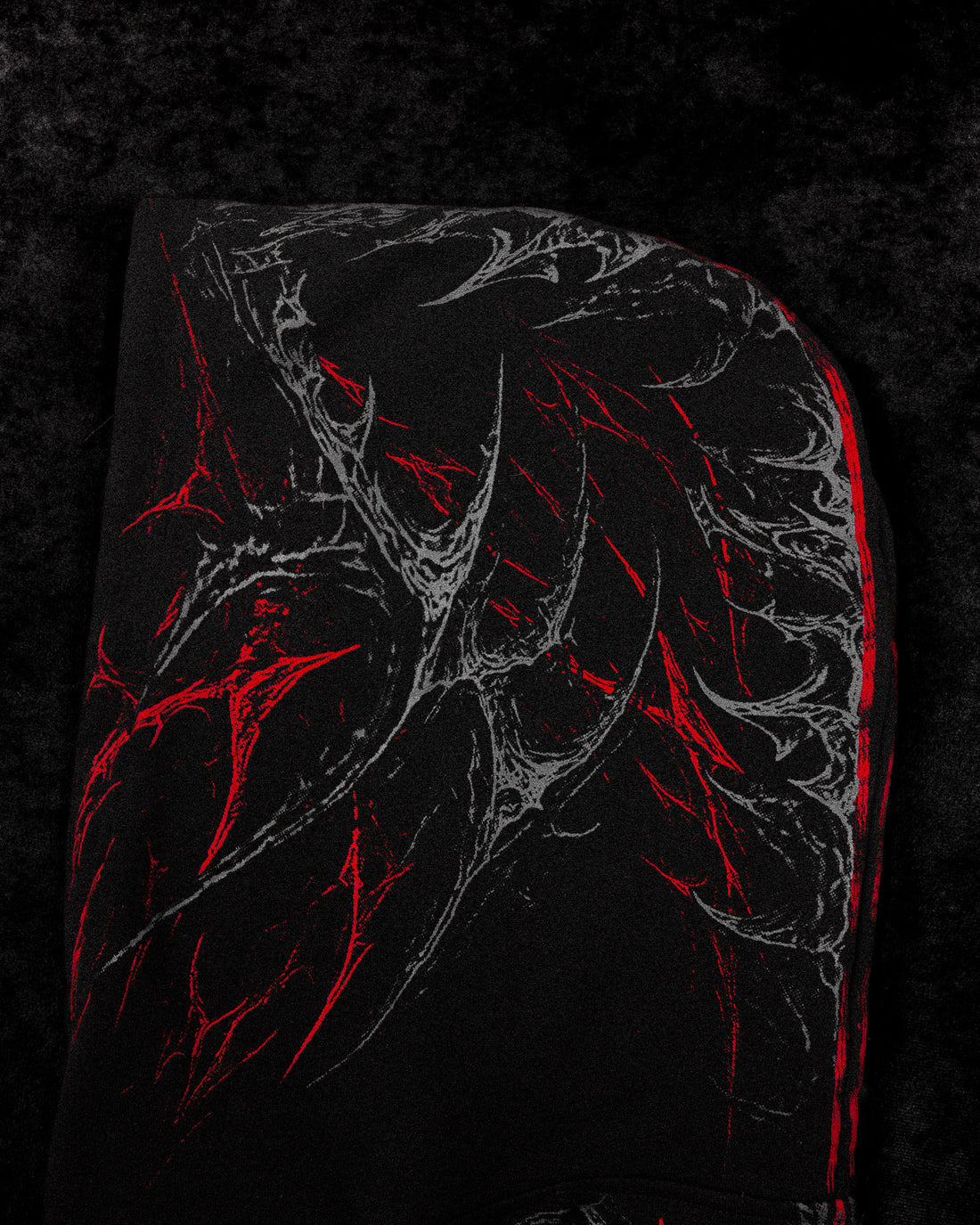 Prototype X Oversized pullover hoodie [NIGHTMARE]
