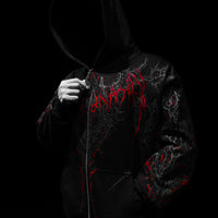 Nocturnal Oversized Zip-up Hoodie [NIGHTMARE]