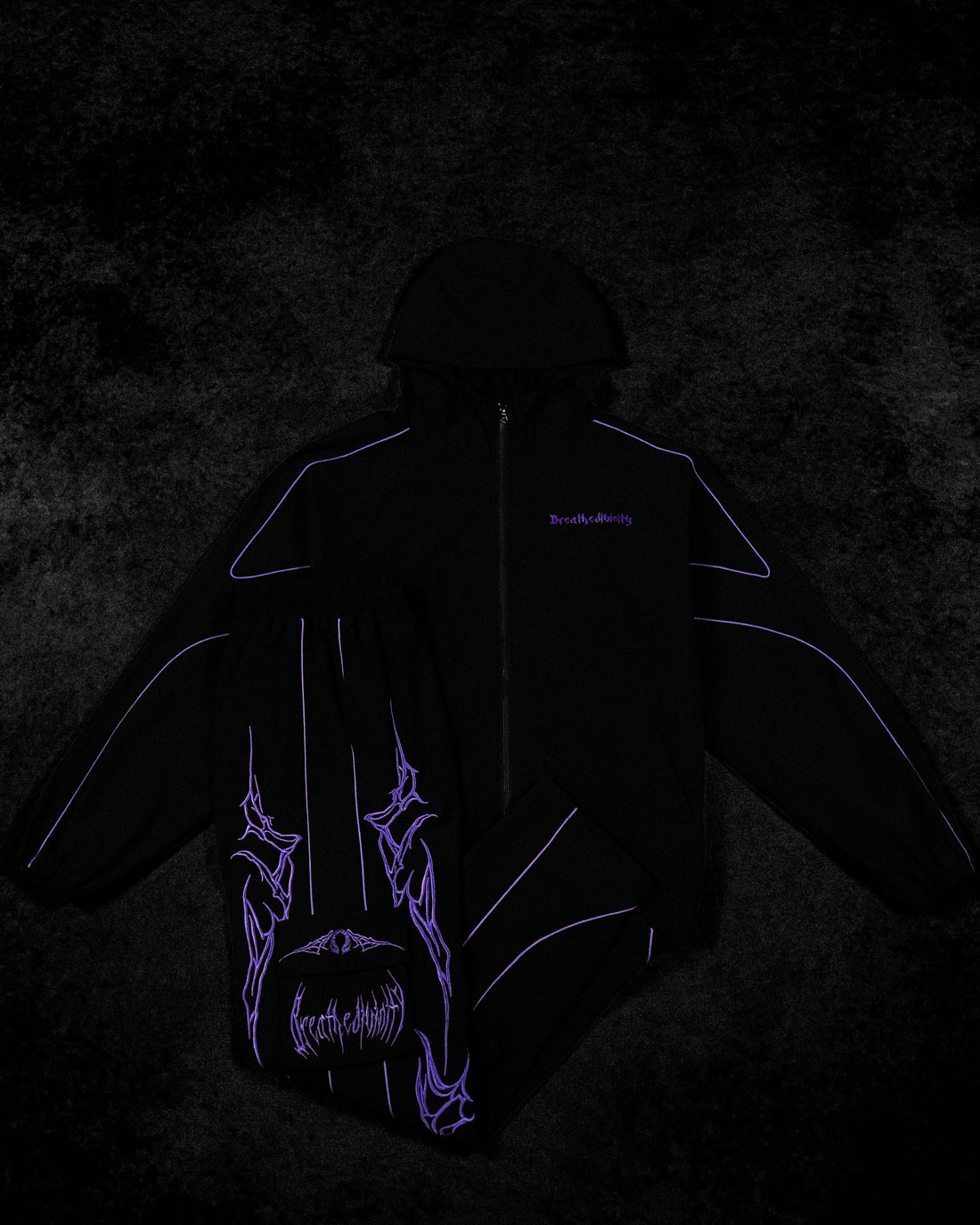 Cyber Zip-up Track jacket [DUSK]