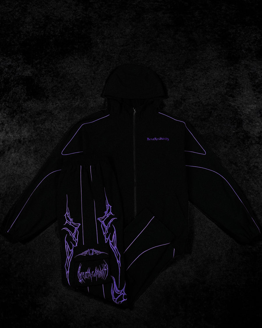 Cyber Zip-up Track jacket [DUSK]