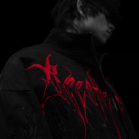 Obsidian Oversized Zip-up Jacket [NIGHTMARE]