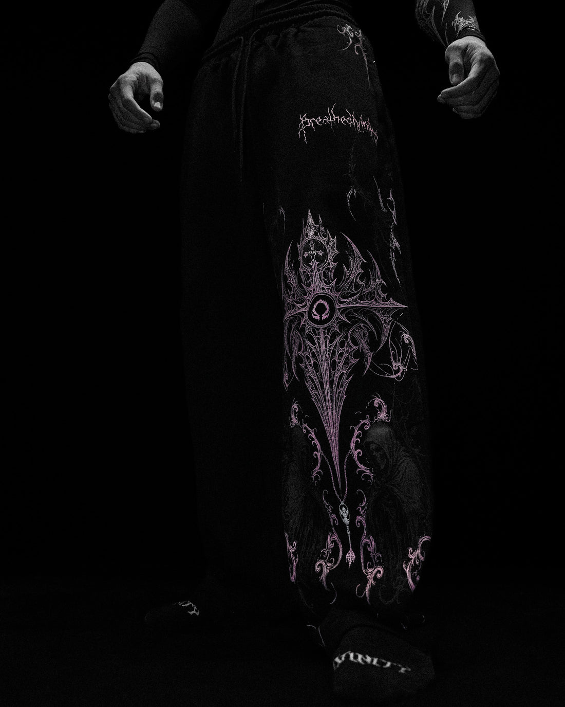 Blood Oath Uncuffed luxury sweatpants [BLOSSOM PINK] MEN'S BF COLL 2025