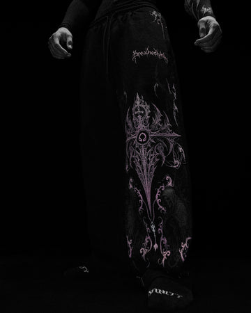 Blood Oath Uncuffed luxury sweatpants [BLOSSOM PINK]