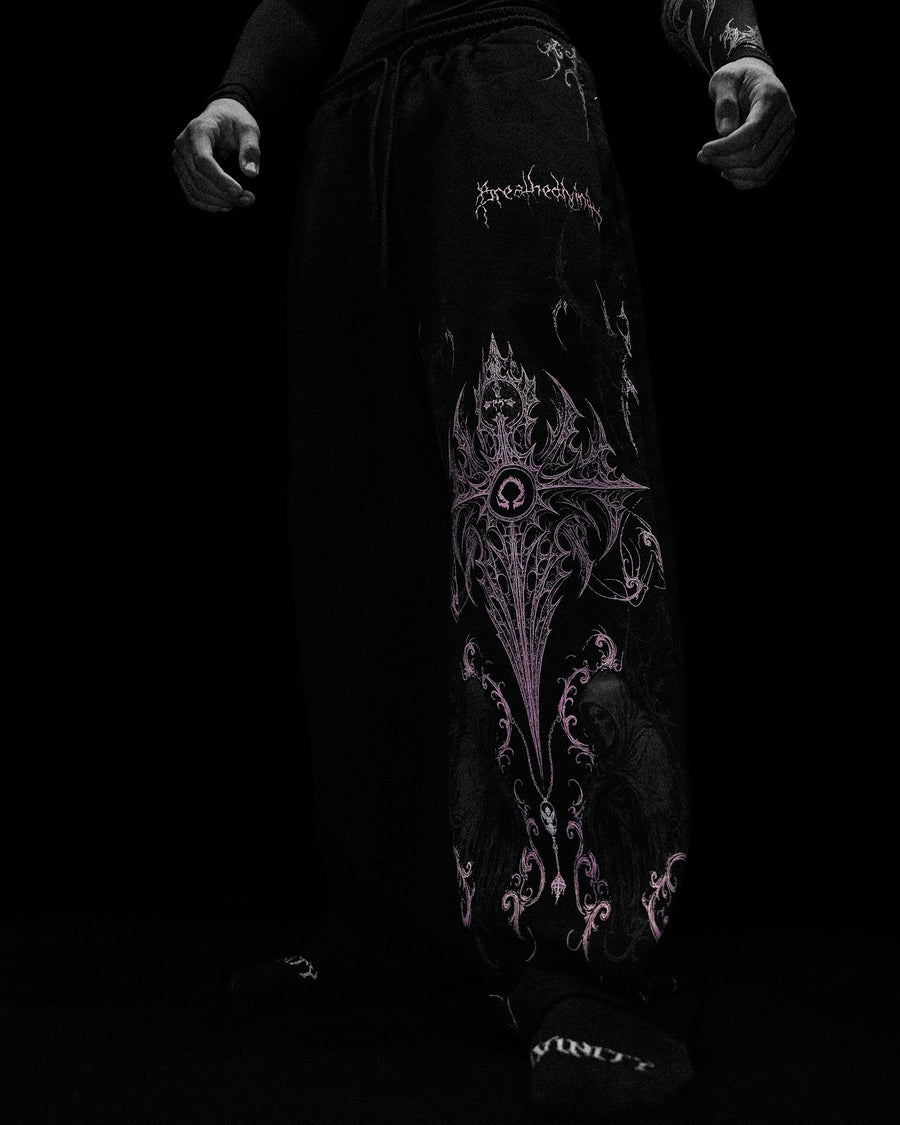 Blood Oath Uncuffed luxury sweatpants [BLOSSOM PINK] MEN'S BF COLL 2025