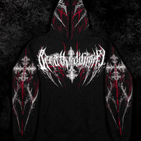 Prototype X Oversized pullover hoodie [HEAVENLY RED]