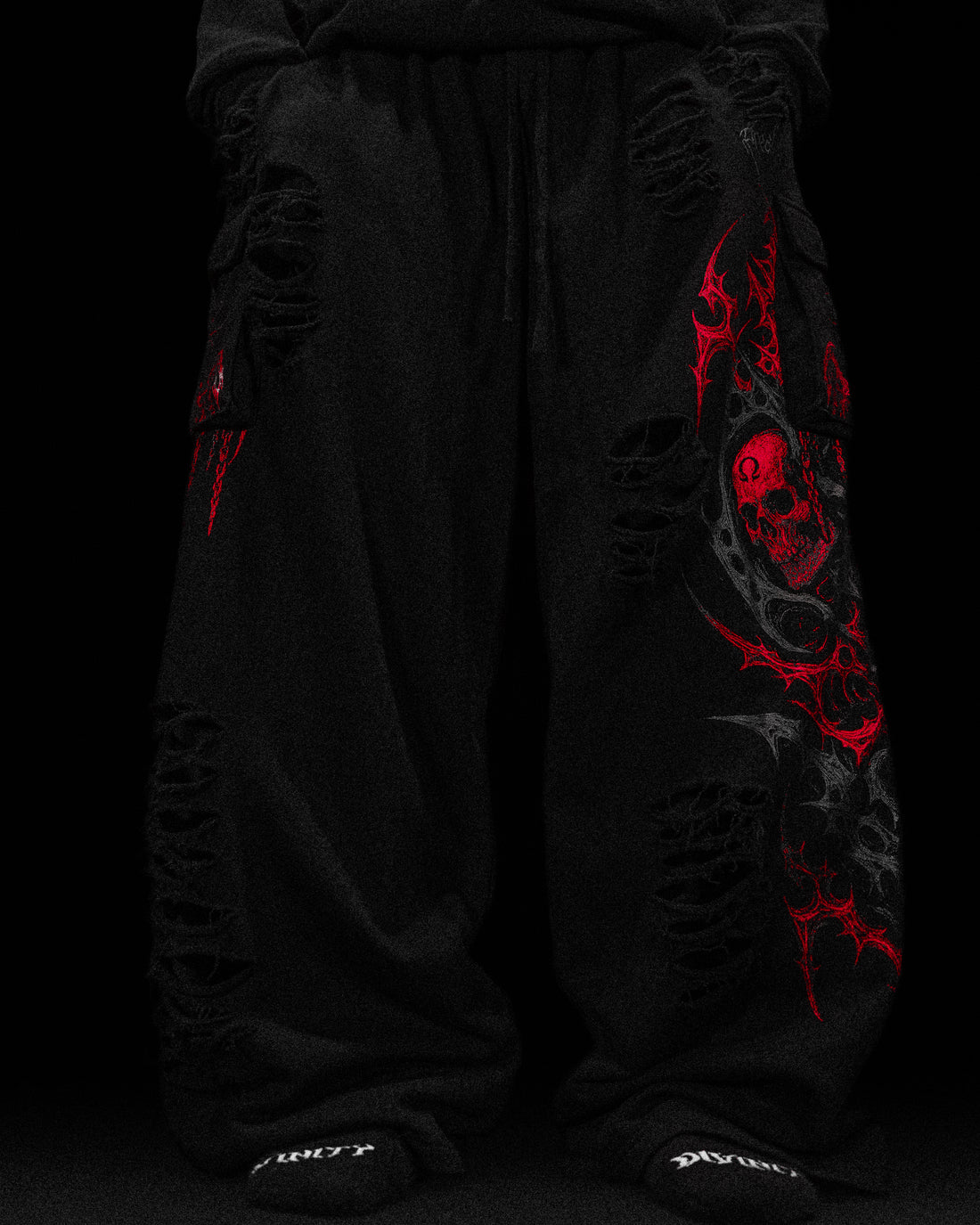 Mens Tarnished Uncuffed Luxury Cargos [NIGHTMARE]