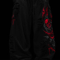 Mens Tarnished Uncuffed Luxury Cargos [NIGHTMARE]