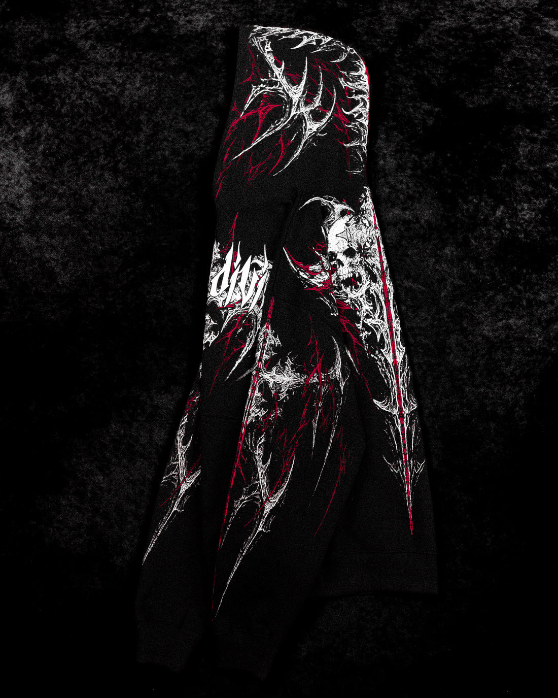Prototype X Oversized pullover hoodie [HEAVENLY RED]