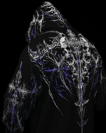 Prototype X Oversized pullover hoodie [HOLLOW PURPLE]