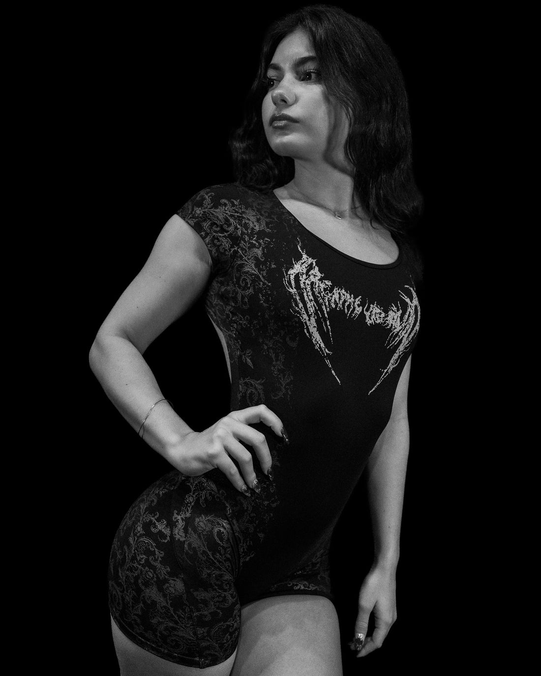 Women's Void Tech™ Regalia Open Back Bodysuit [VOID BLACK]