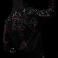 Nocturnal Oversized Zip-up Hoodie [NIGHTMARE]