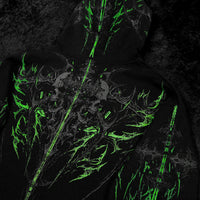 Prototype X Oversized pullover hoodie [NEON GREEN]