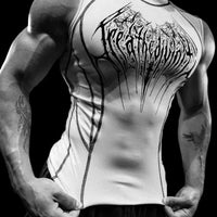 Void Tech™ Arachnid Venom Texture Cut-off Compression [DIVINE WHITE]