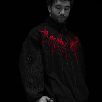 Obsidian Oversized Zip-up Jacket [NIGHTMARE]