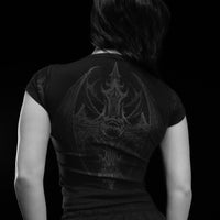 Women's Requiem Baby Tee [DARKNESS]