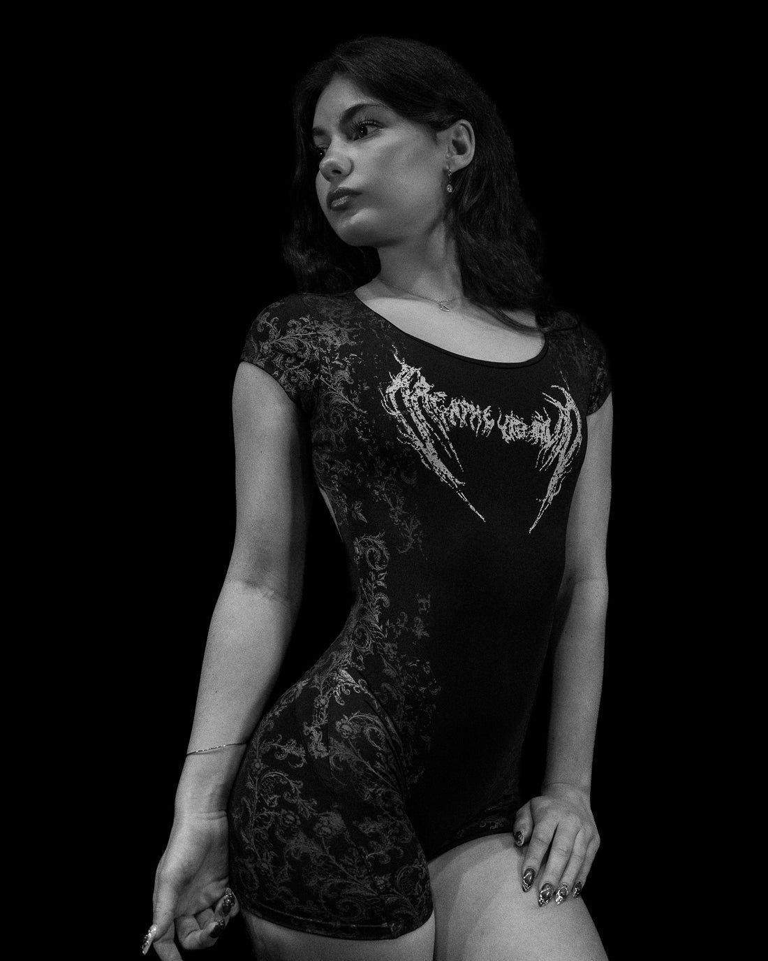 Women's Void Tech™ Regalia Open Back Bodysuit [VOID BLACK]