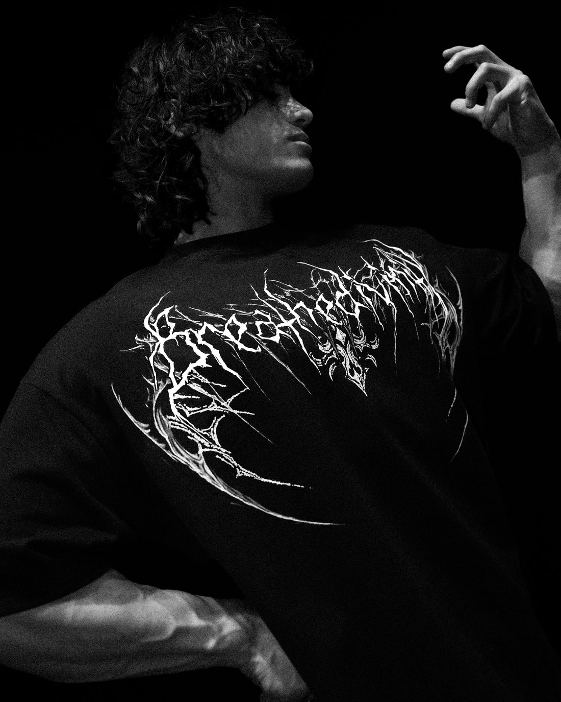 Heaven's Gate Oversized T-shirt [VOID BLACK]