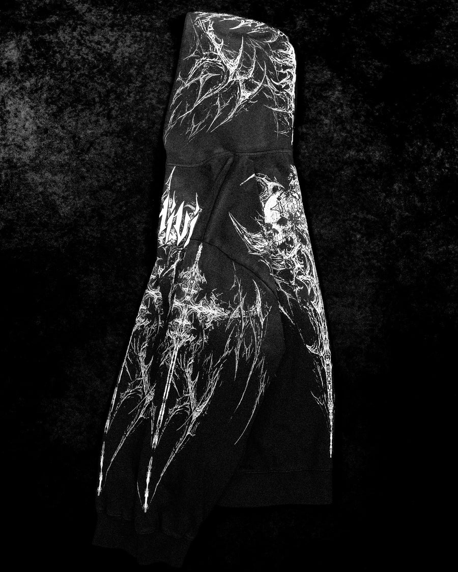Prototype X Oversized pullover hoodie [SMOKE]