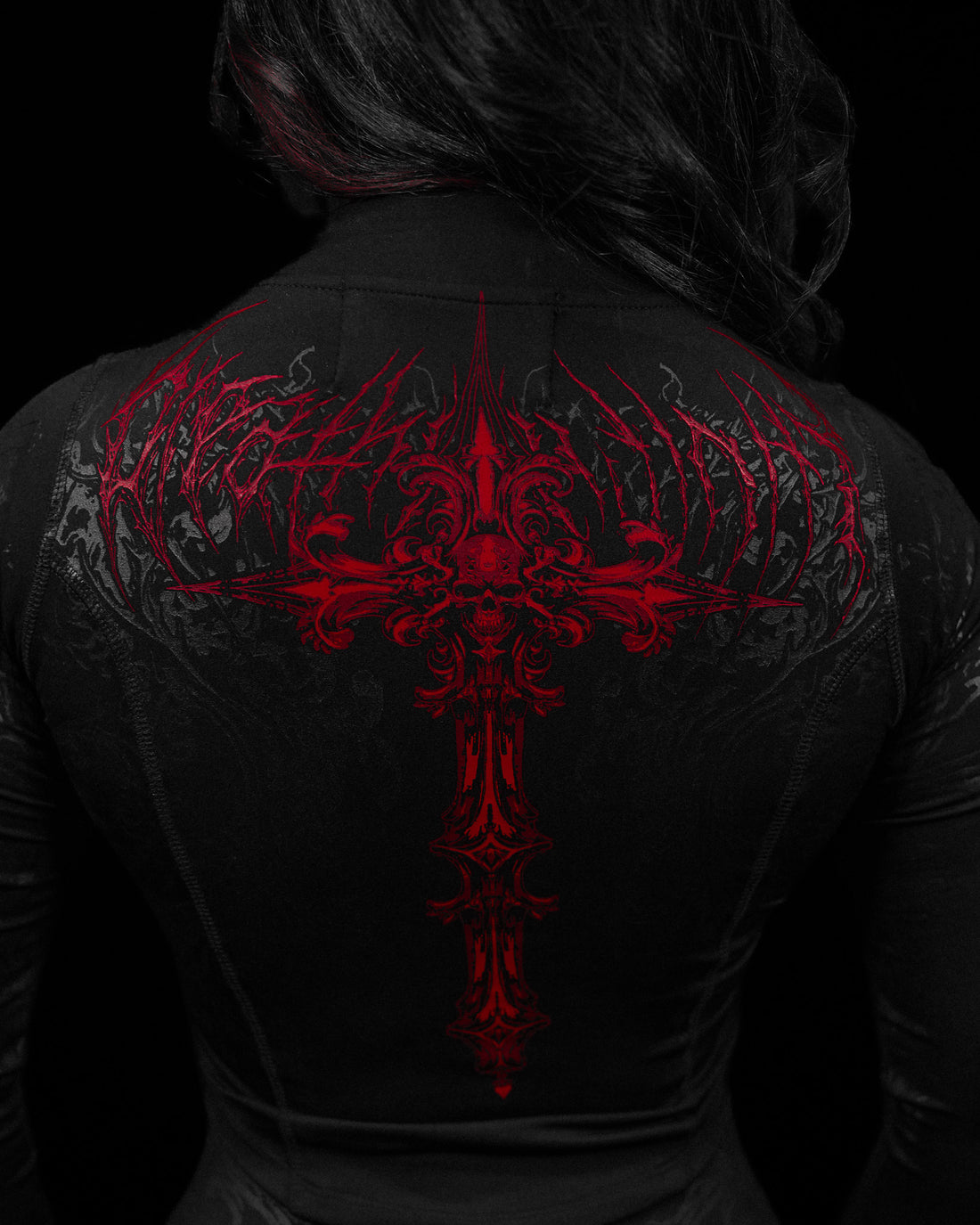 Women's Void Tech™ Boneveil Zip-up Longsleeve Compression [NIGHTMARE]