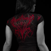 Womens Valkyrie Baby Tee [NIGHTMARE]