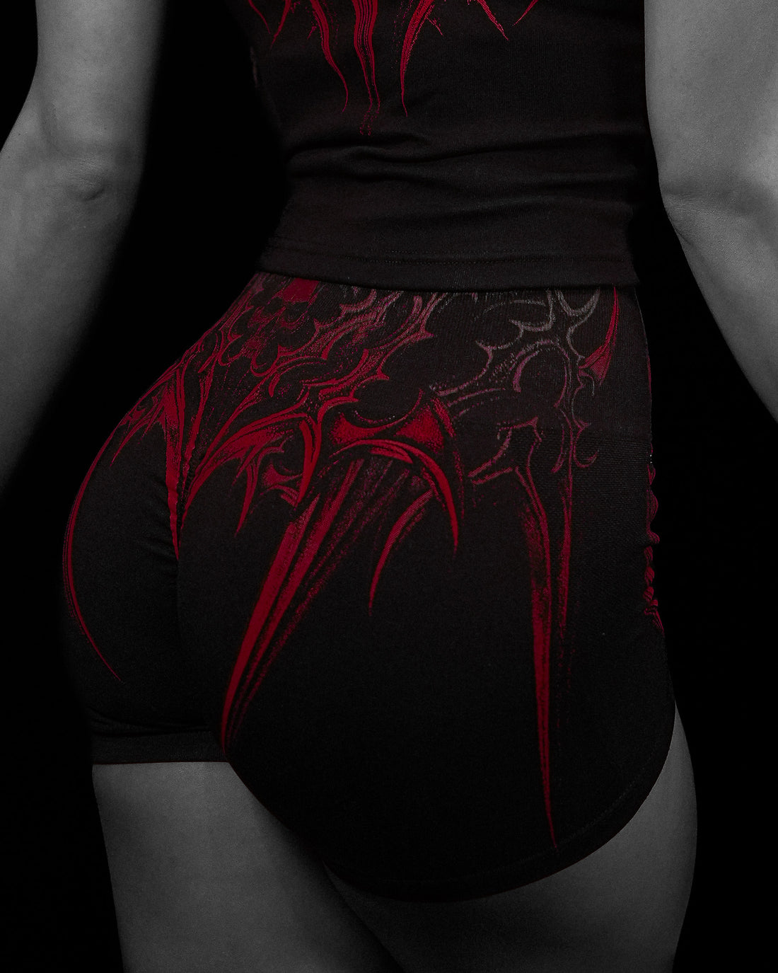 Womens Void Tech™ Valkyrie Seamless Shorts [NIGHTMARE]