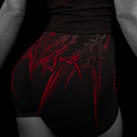 Womens Void Tech™ Valkyrie Seamless Shorts [NIGHTMARE]