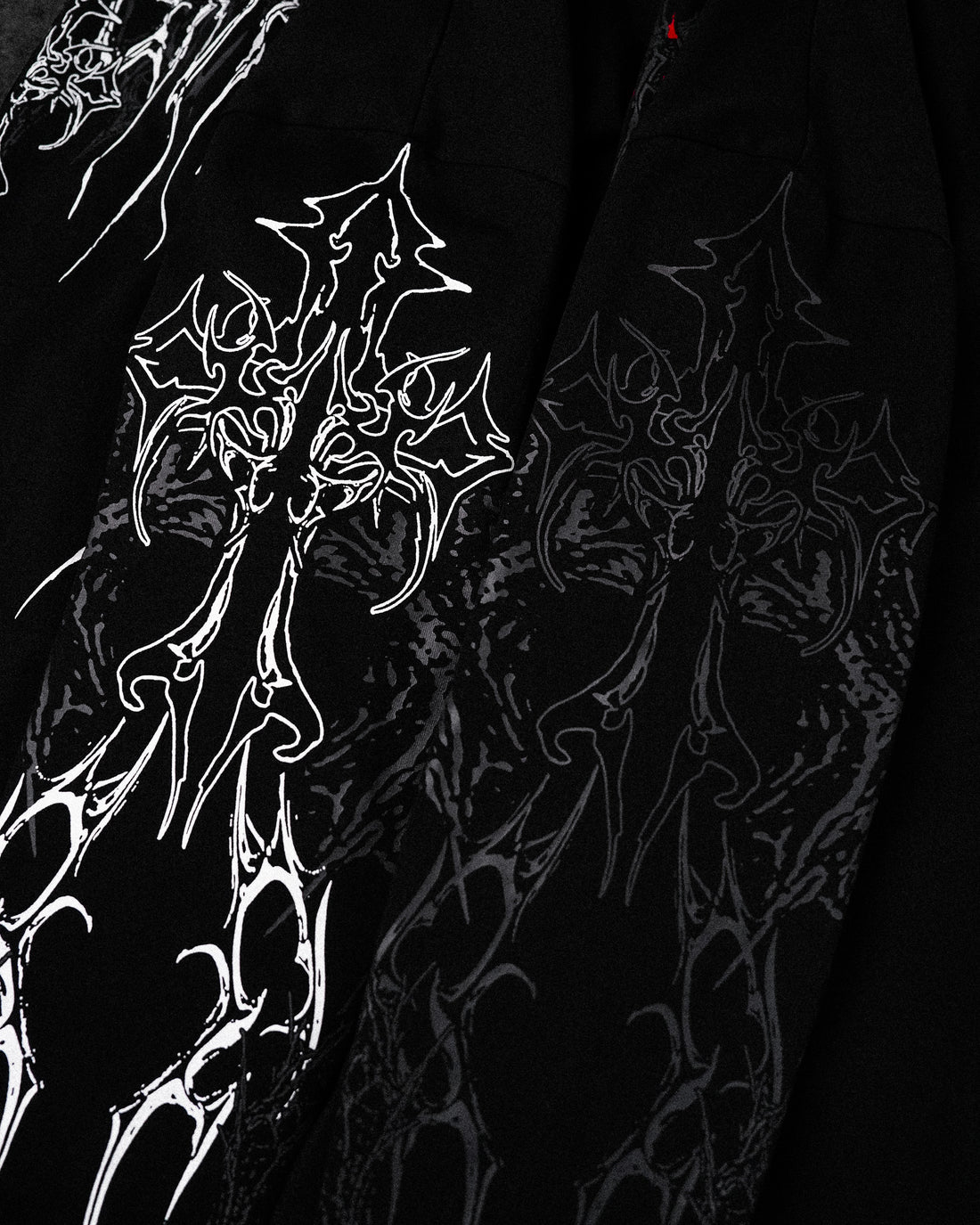 Evangelion Oversized Longsleeve T-shirt [DARKNESS]