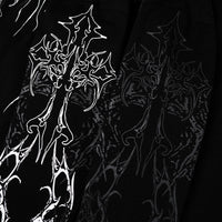 Evangelion Oversized Longsleeve T-shirt [DARKNESS]