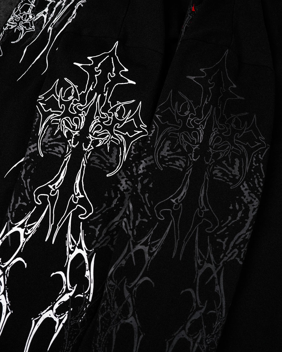 Evangelion Oversized Longsleeve T-shirt [DARKNESS]