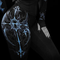 Women's Nightreign Void Tech™ Graphic Seamless Leggings [FROST]