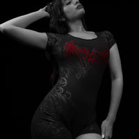 Womens Void Tech™ Boneveil Open Back Bodysuit [NIGHTMARE]
