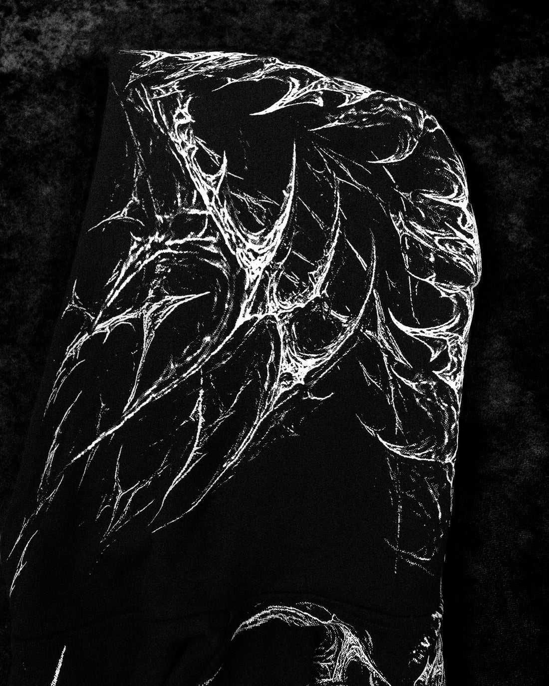 Prototype X Oversized pullover hoodie [VOID BLACK]