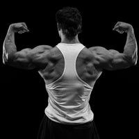 Greek God Aesthetics Bodybuilding Stringer [DIVINE WHITE]