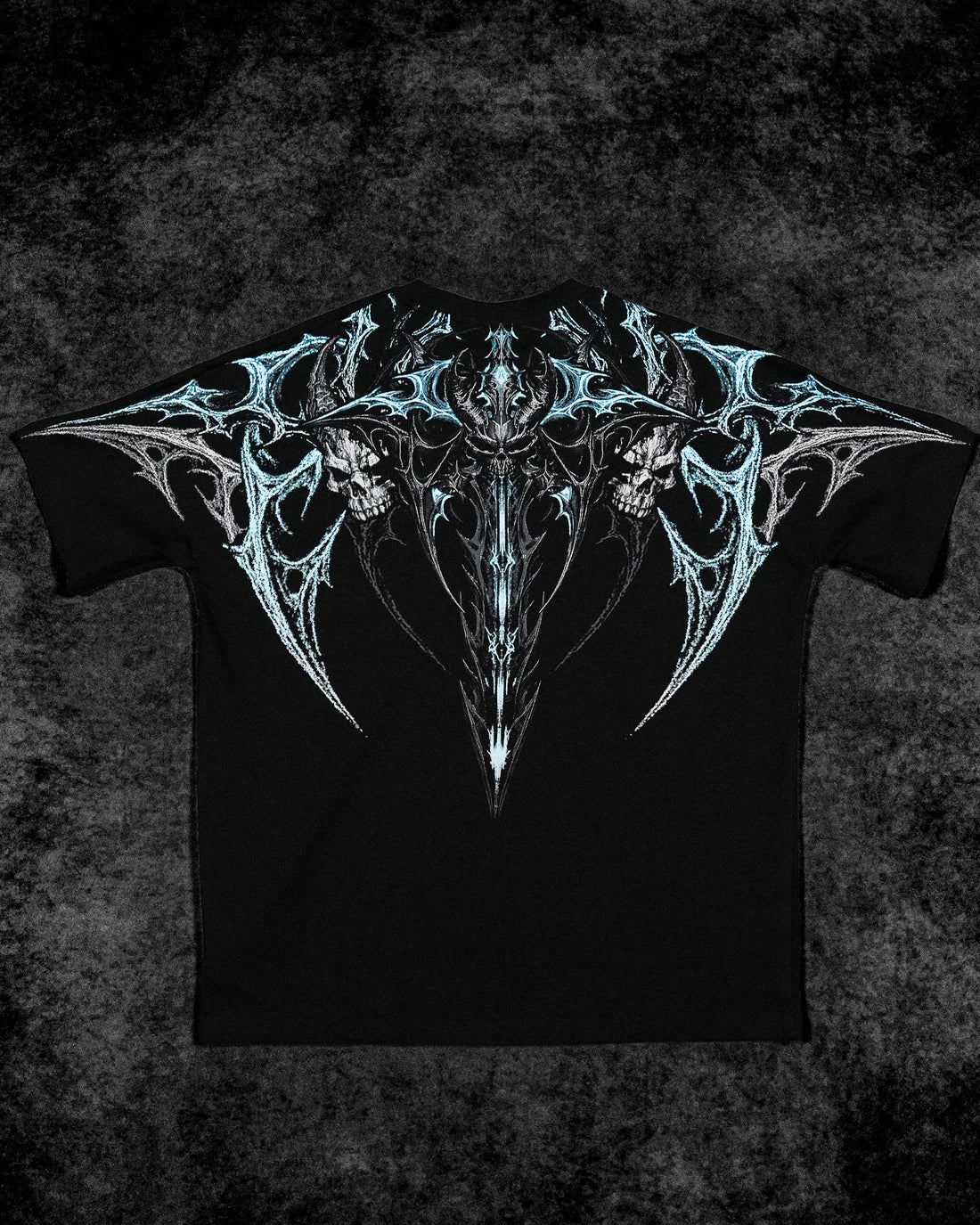 Dragon Blade Oversized T-SHIRT [VOID BLACK] | Breathedivinity
