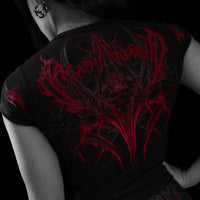 Womens Valkyrie Baby Tee [NIGHTMARE]