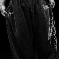 Webbed Venom Texture Uncuffed Sweatpants [VINTAGE]
