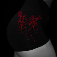 Women's Void Tech™ Dark Wisp Seamless Shorts [NIGHTMARE]