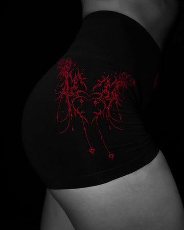 Women's Void Tech™ Dark Wisp Seamless Shorts [NIGHTMARE]