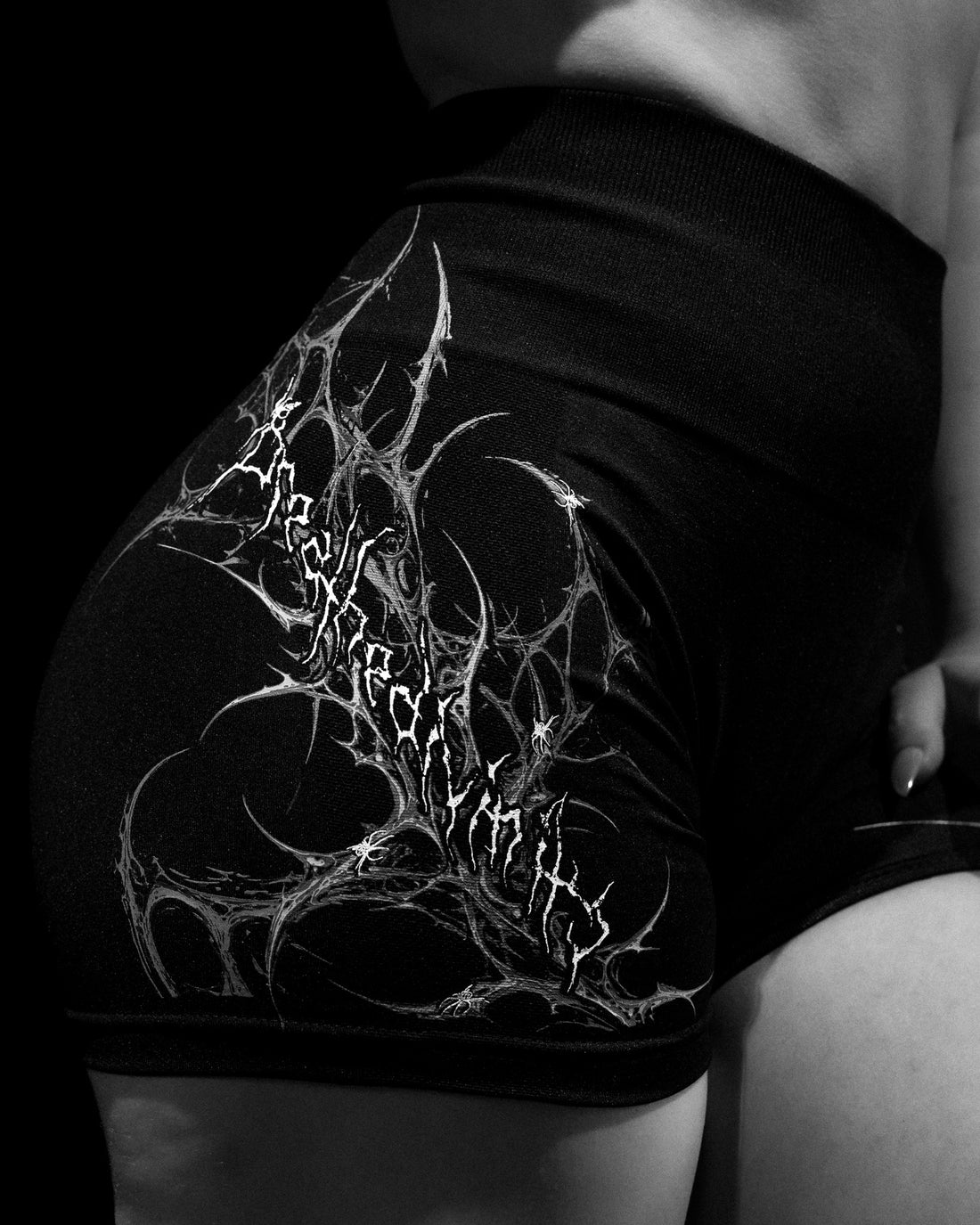 Void Tech™ Death Veil Seamless Shorts [VOID BLACK]