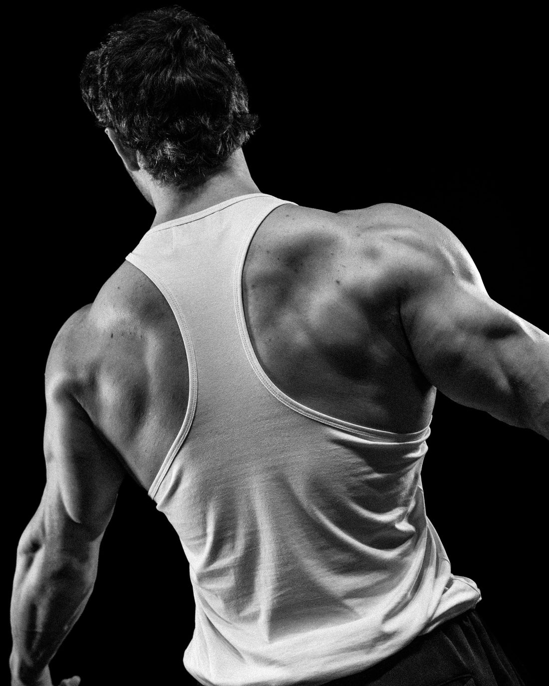Greek God Aesthetics Bodybuilding Stringer [DIVINE WHITE]