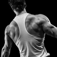 Greek God Aesthetics Bodybuilding Stringer [DIVINE WHITE]