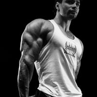Greek God Aesthetics Bodybuilding Stringer [DIVINE WHITE]