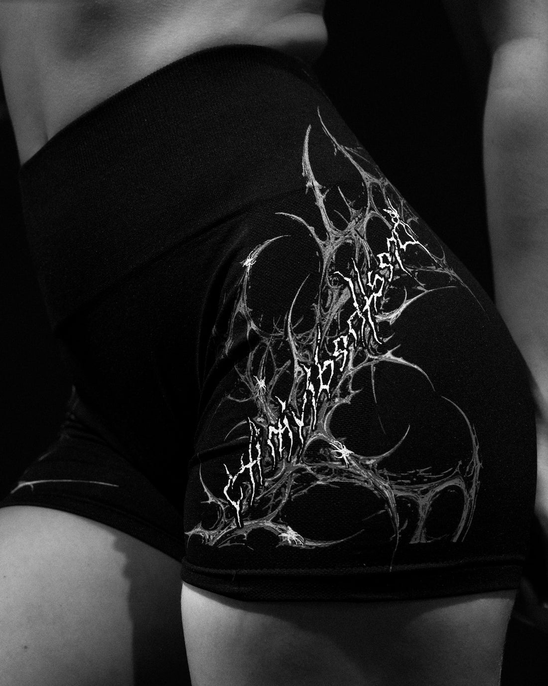 Void Tech™ Death Veil Seamless Shorts [VOID BLACK]