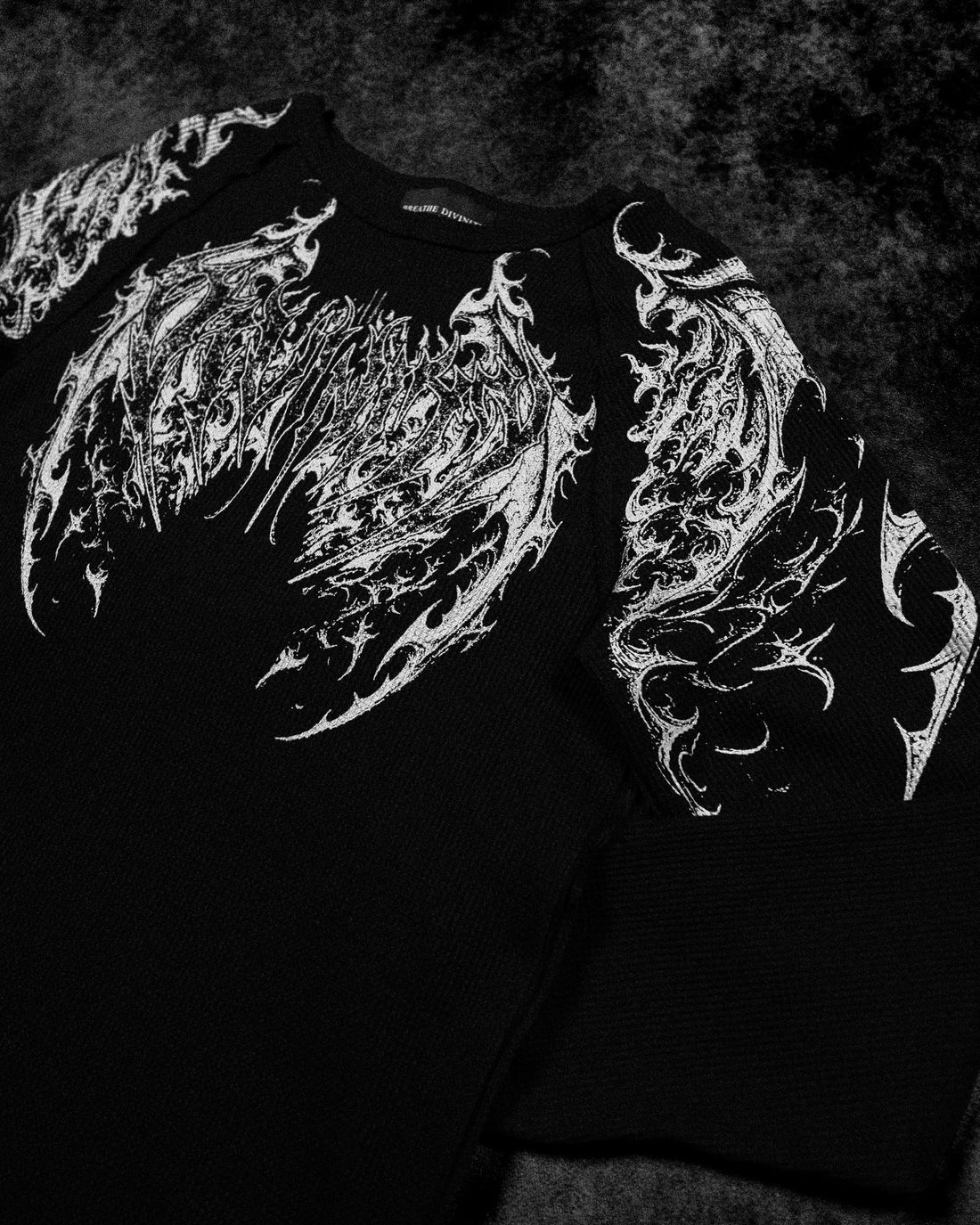 Obsidian Thermal longsleeve T-shirt [VOID BLACK]