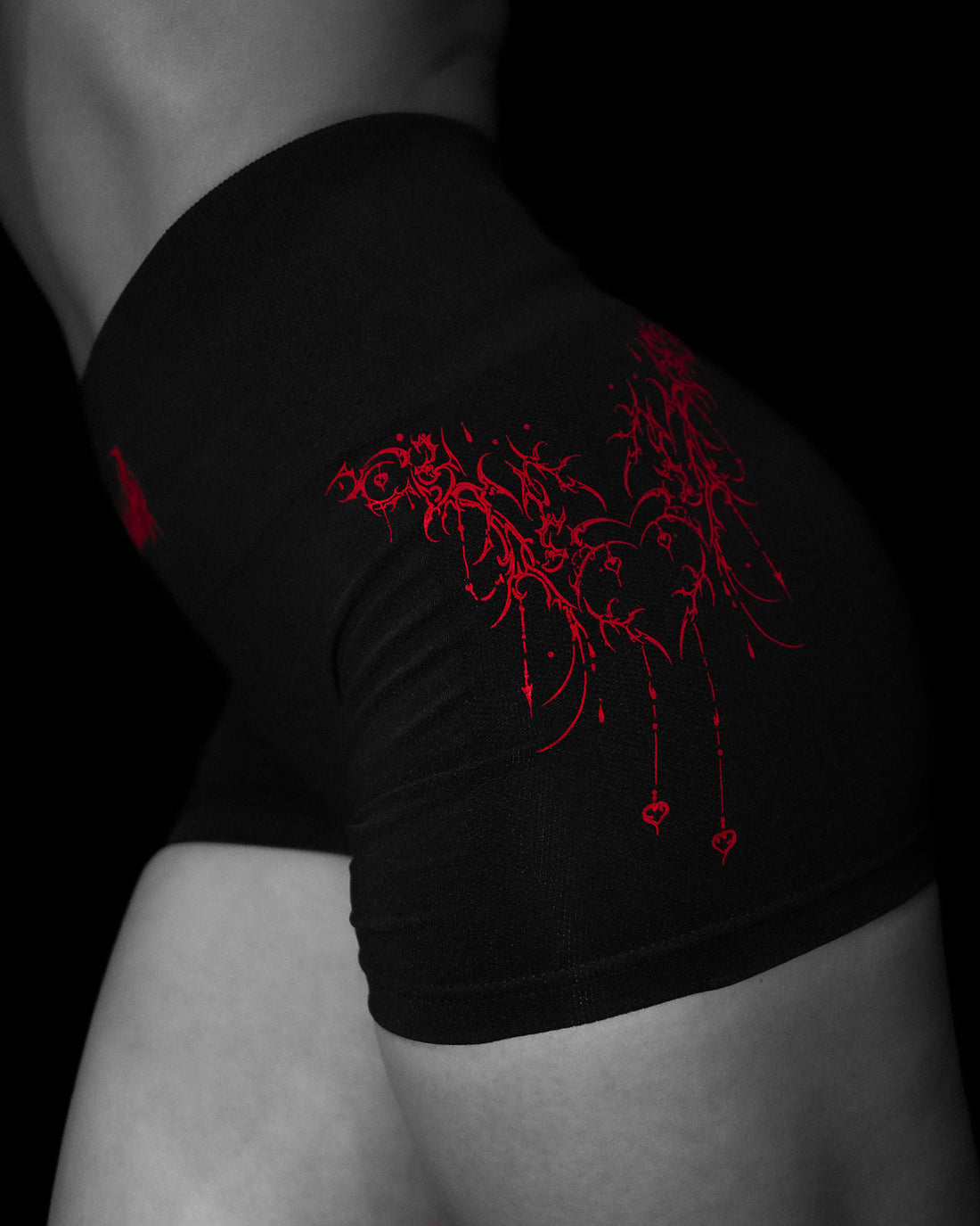 Women's Void Tech™ Dark Wisp Seamless Shorts [NIGHTMARE]
