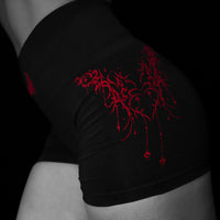 Women's Void Tech™ Dark Wisp Seamless Shorts [NIGHTMARE]