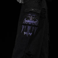 Mens Tarnished Uncuffed Luxury Cargos [DUSK]