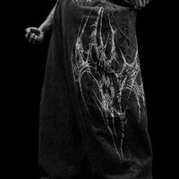 Webbed Venom Texture Uncuffed Sweatpants [VINTAGE]